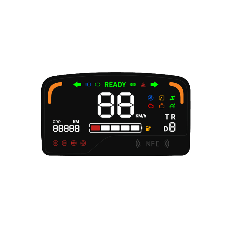 C7 LED speedometer